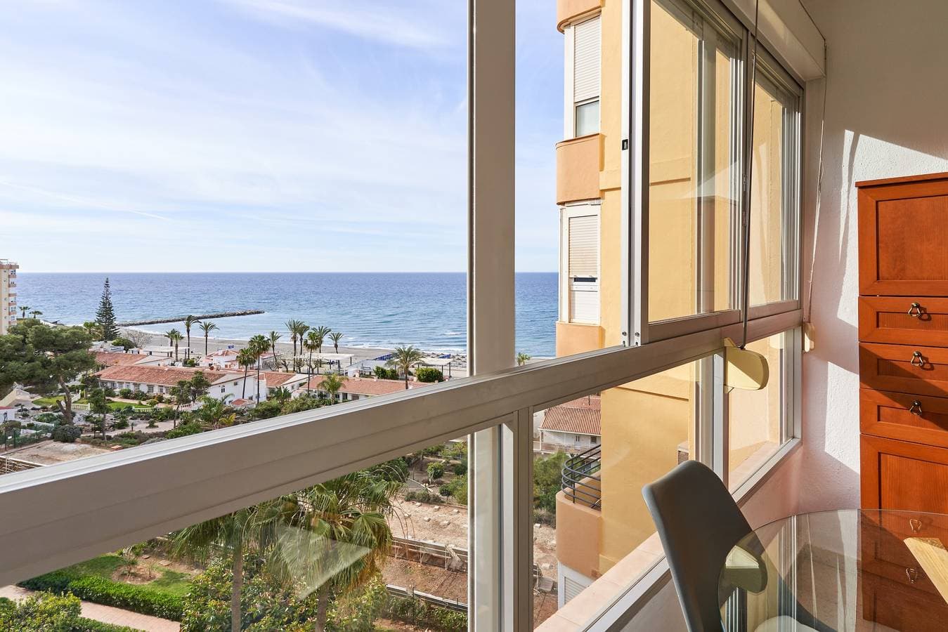Foto 6 von 20: Einzimmerwohnung "Meerblick Studio 4 Personen A56" in Strandnähe mit Gemeinschaftspool