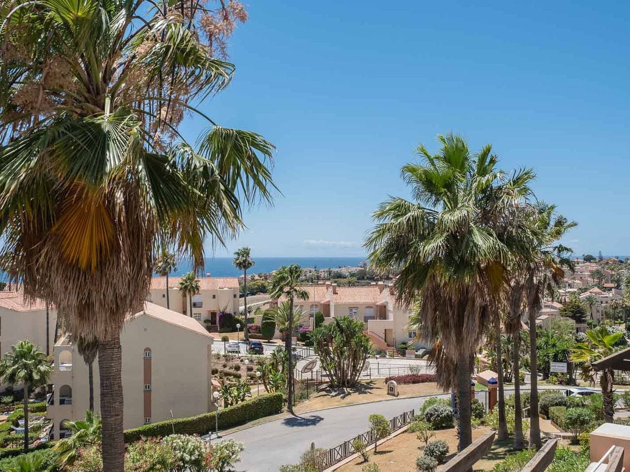 Foto 11 von 35: Am Meer gelegenes Apartment in Mijas mit Pool und Klimaanlage, 2 Schlafzimmer