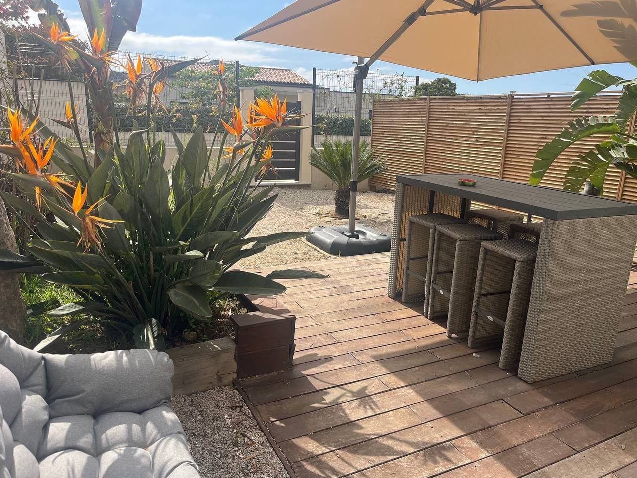 Foto 12 von 19: Ferienwohnung für 2 Personen mit Terrasse