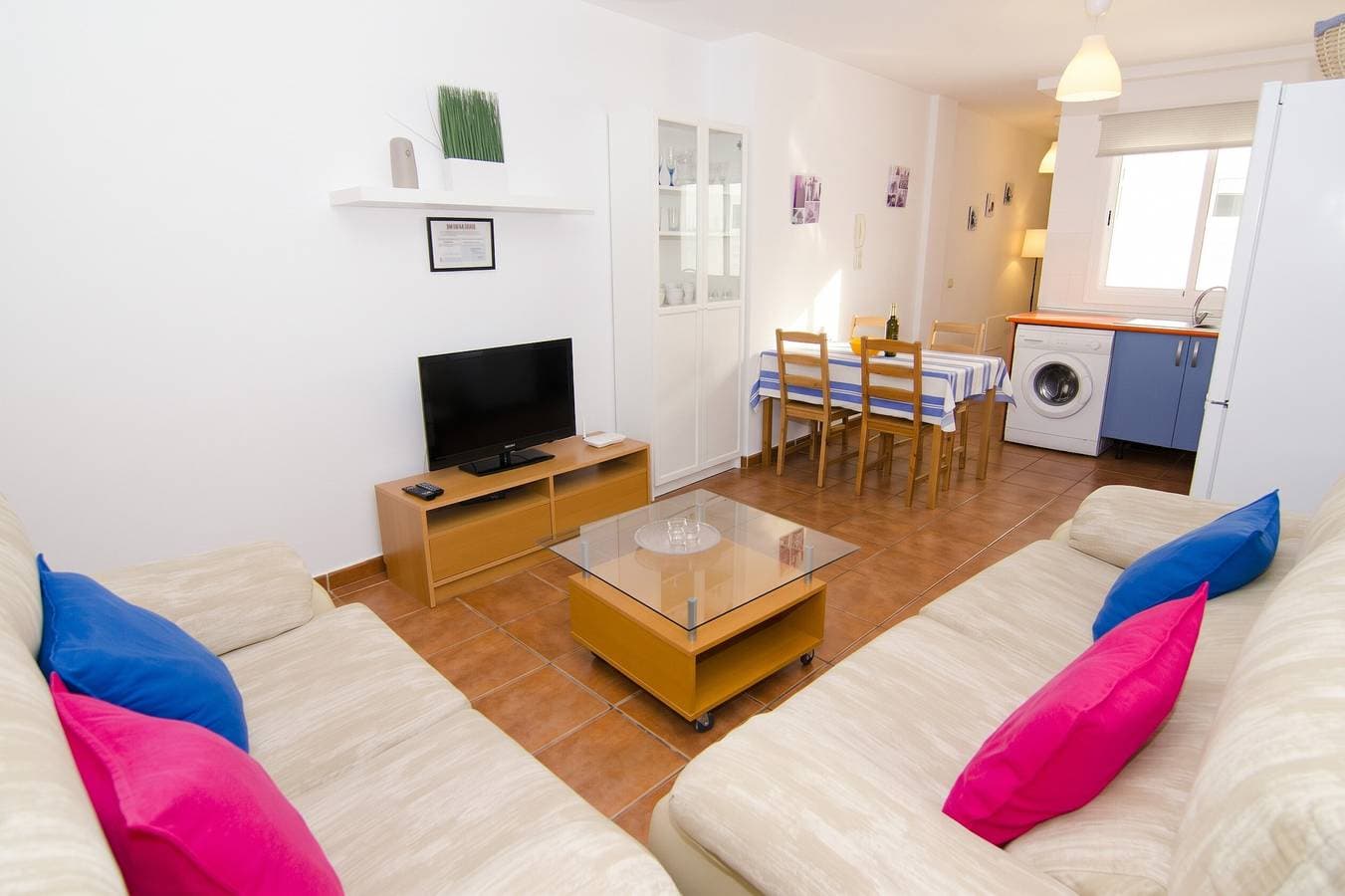 Foto 8 von 22: Charmantes Apartment in Puerto de Mogán - 80m², Berg- und Meerblick