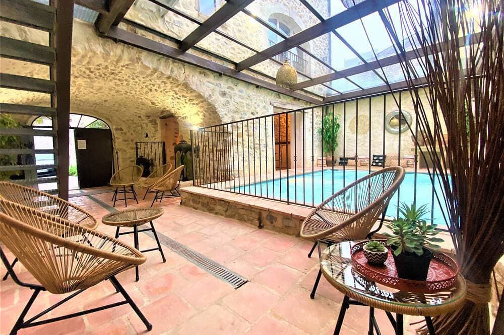 Gîte 4* for 6p, 3ch, 100m2, Heated Swimming Pool, Patio 1