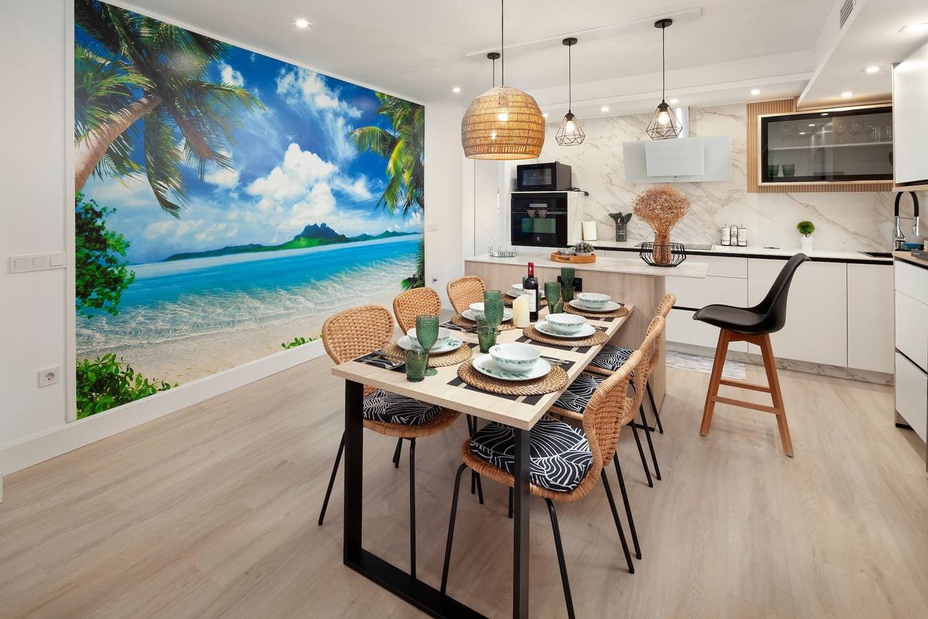 Foto 6 von 26: Ferienwohnung „Mediterráneo“ mit Meerblick, privater Terrasse und Klimaanlage
