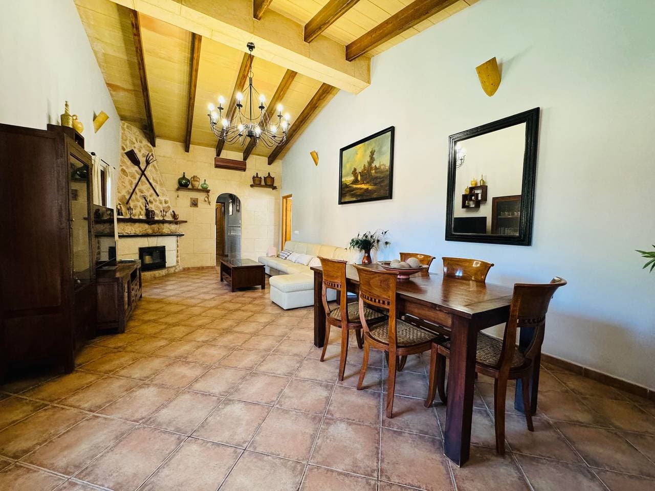 Foto 12 von 33: Finca 'Can Conill Llucmajor' mit Bergblick, Wi-Fi und Klimaanlage