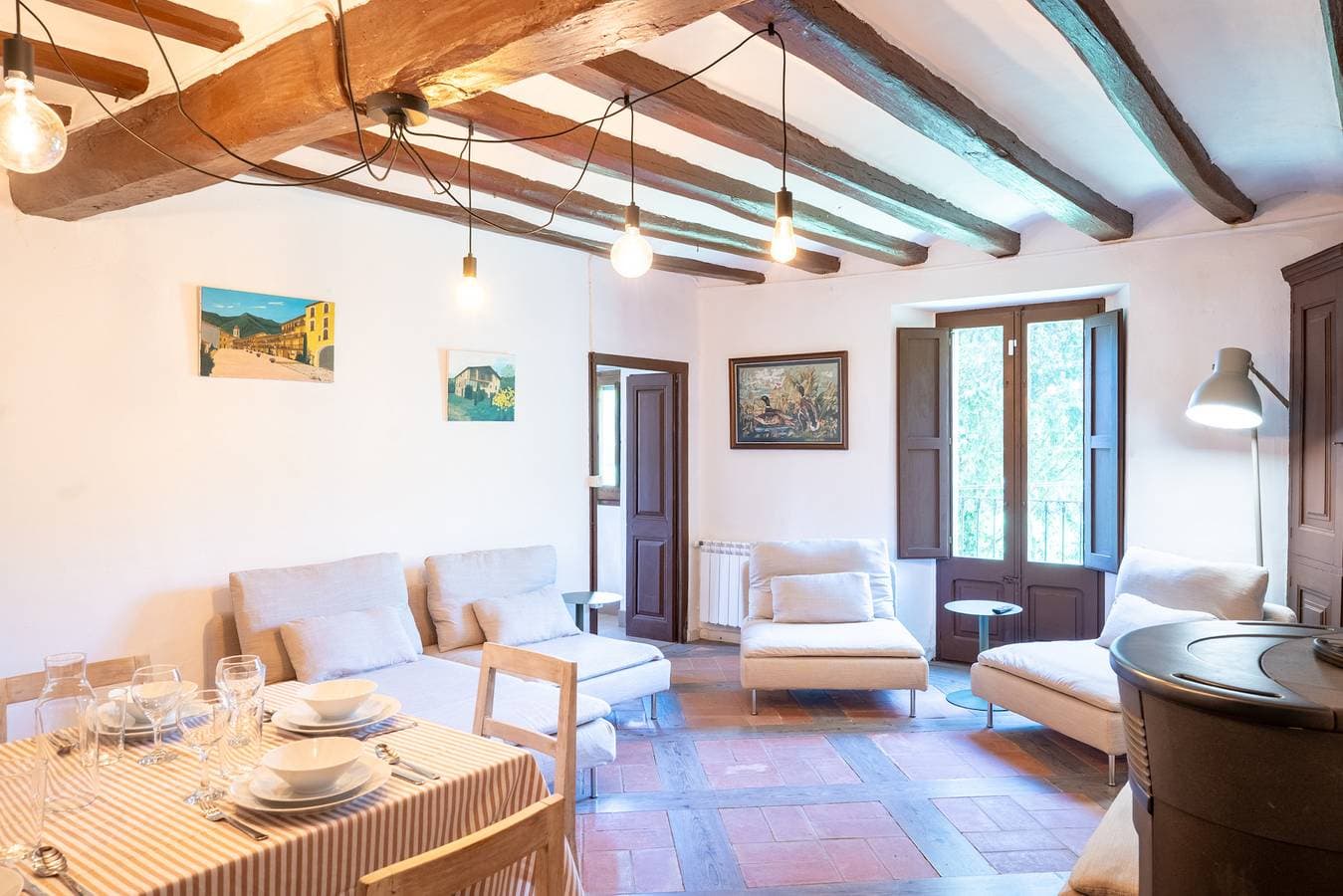Foto 7 von 40: Majordoms Famada - Casa rural für 11 in La Vall d'en Bas, La Garrotxa
