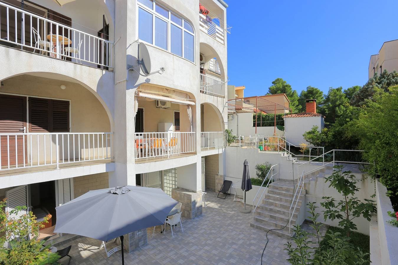 Foto 8 von 33: 1-Zimmer-Ferienwohnung mit Terrasse Baska Voda, Makarska A-2756-c