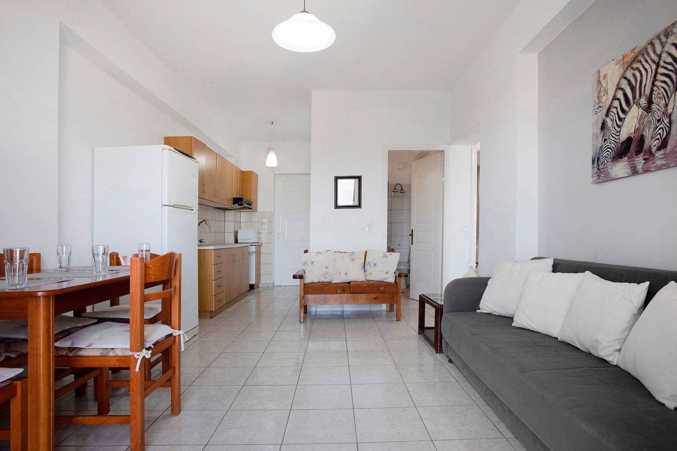 Foto 3 von 30: Ferienwohnung "Yiannis Superior Apartment" mit Meerblick, WLAN und Garten