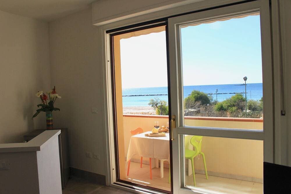 Foto 13 von 23: Die romantische Sunset-Wohnung bietet Ihnen einen unvergesslichen Blick auf das Meer