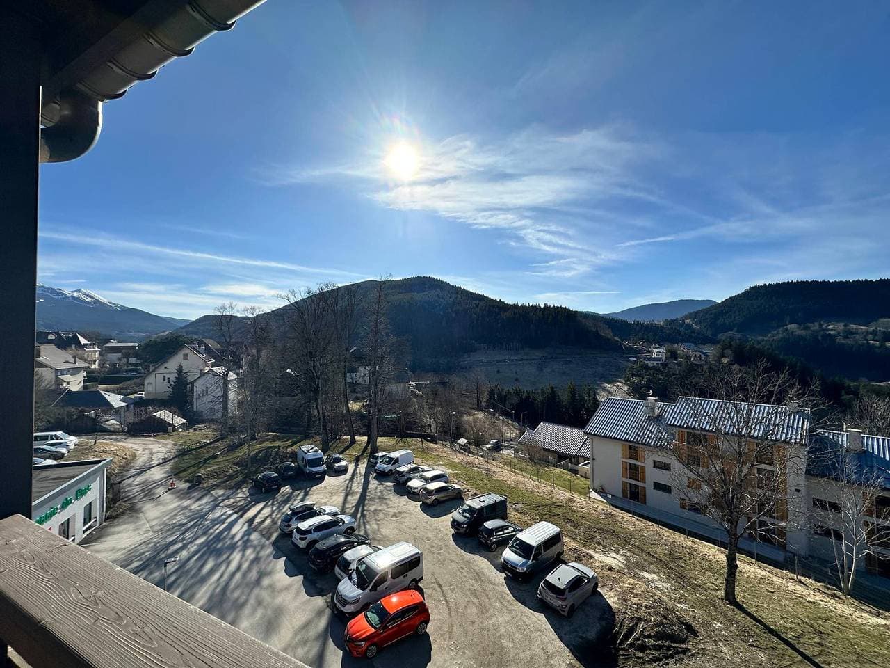 Foto 10 von 11: Gemütliche Wohnung im Zentrum von Villard de Lans für 4 Pers, Balkon
