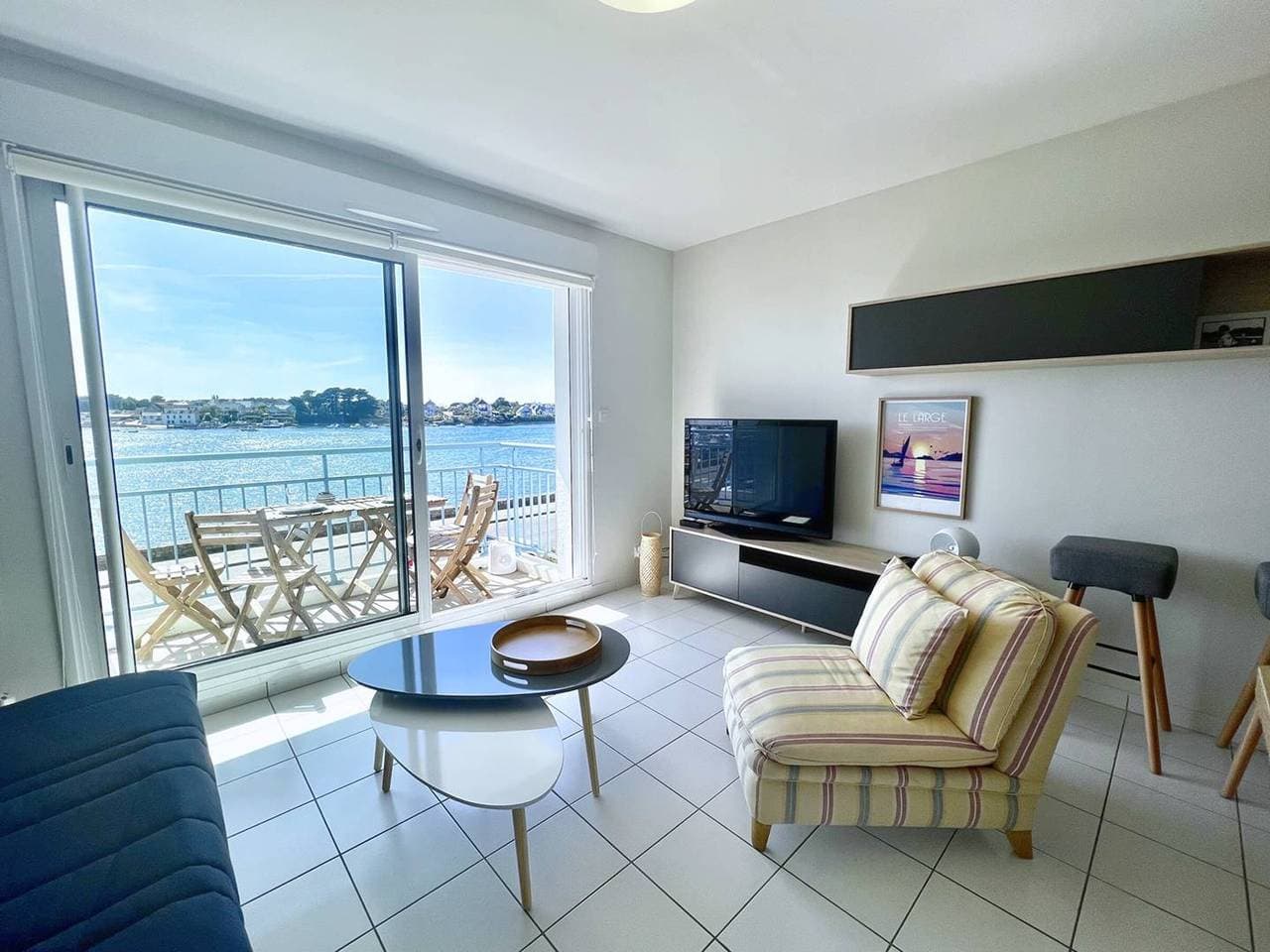 Foto 8 von 21: Étel - 42 m² Wohnung - 2 Zimmer - WIFI - Nahe des Hafens