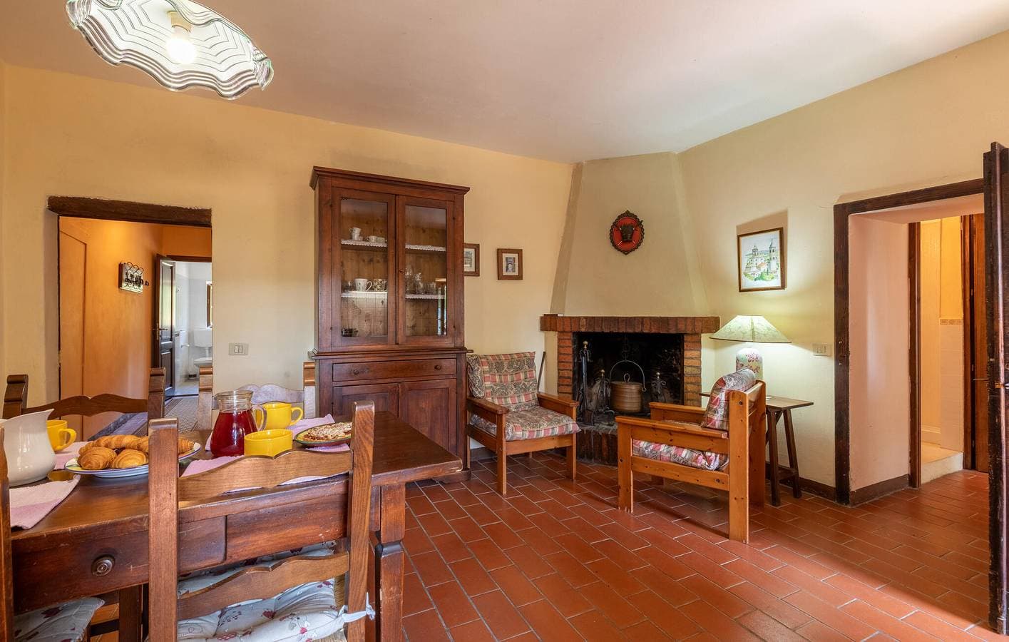 Foto 6 von 38: Gemütliche Wohnung mit Pool, Garten & WiFi in der Nähe von Monte Santa Maria Tiberina