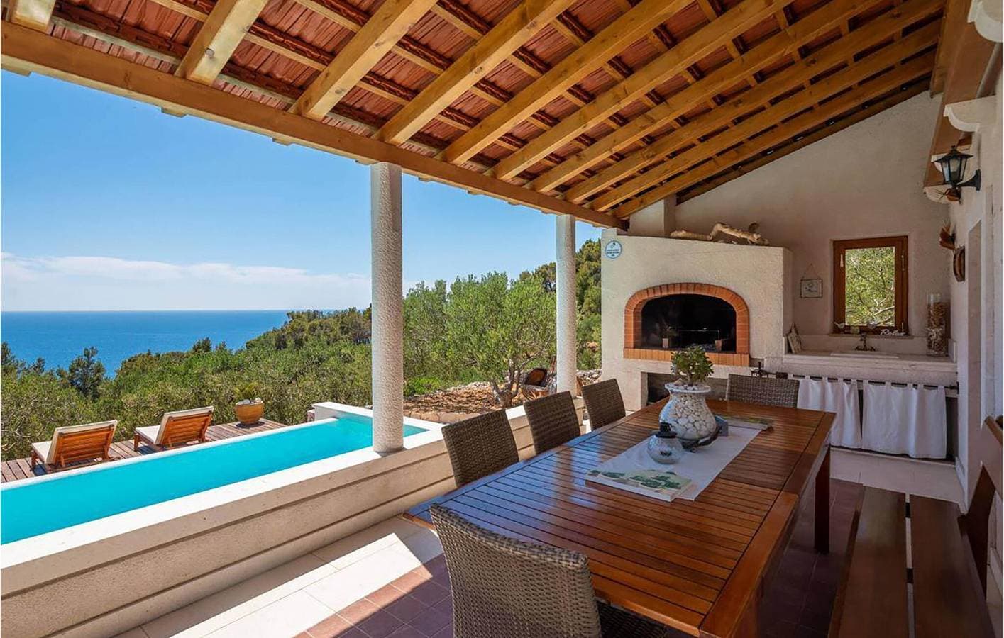 Foto 5 von 41: Gemütliches Apartment mit 1 Schlafzimmer, Meerblick, Pool, WLAN und Parkplatz – 900 m vom Strand entfernt