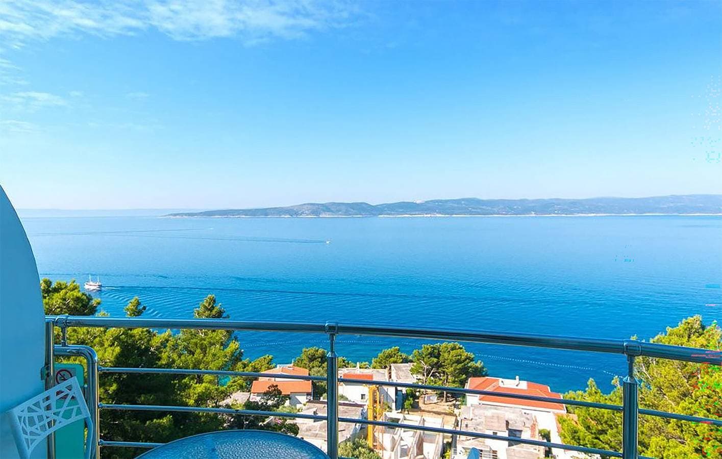 Foto 8 von 20: Gemütliches Apartment mit Meerblick, WLAN, Parkplatz und Küche – 2,5 km vom Strand entfernt