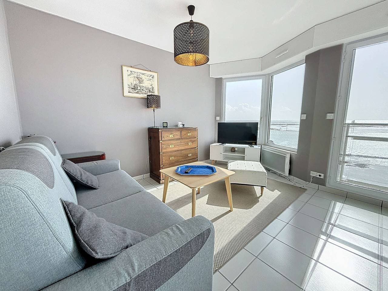 Foto 3 von 21: Schöne Wohnung am Meer mit Balkon, Parkplatz und moderner Ausstattung