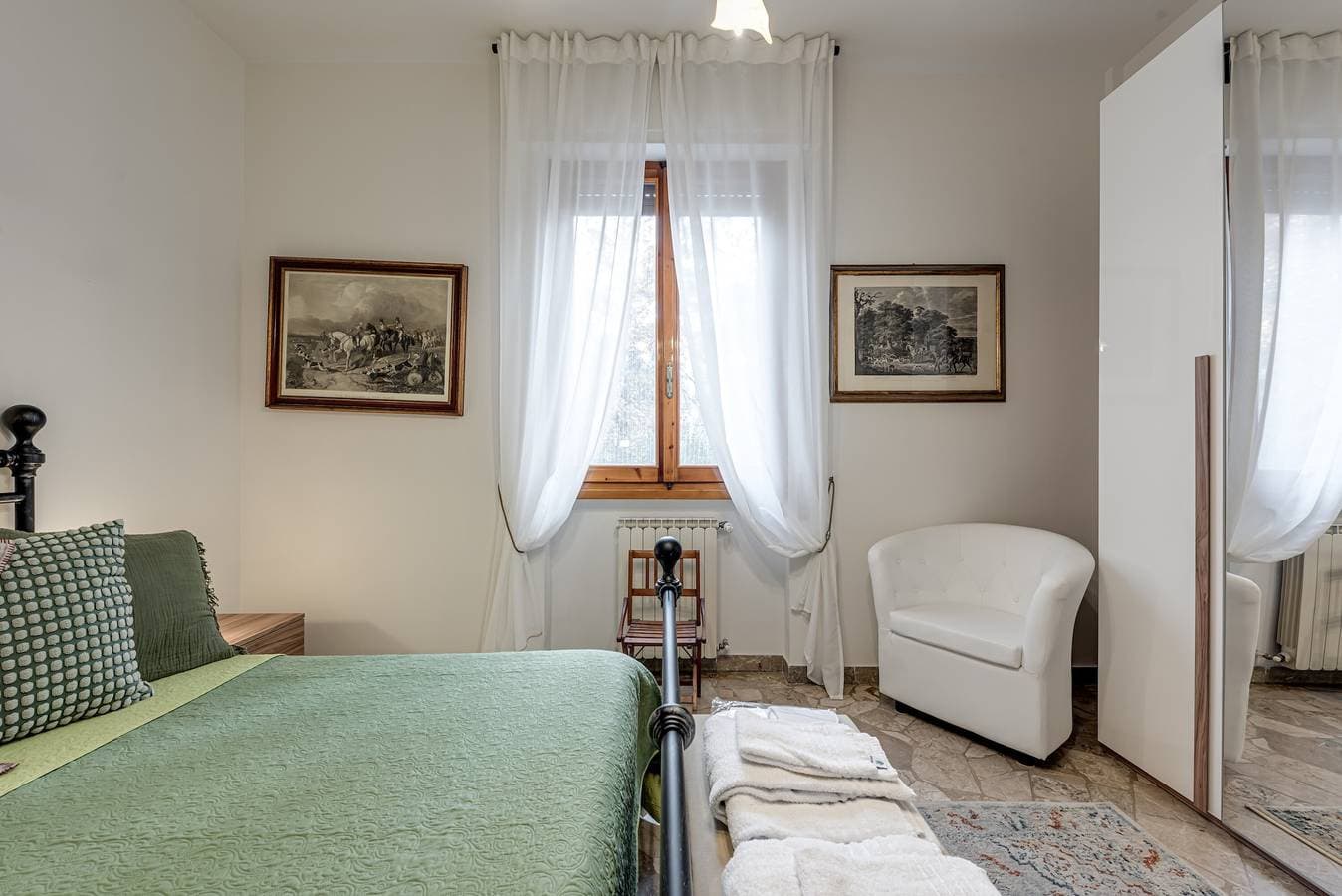 Foto 11 von 30: Da Luigi Pio – Komfortables Apartment im Westen von Florenz mit Gartenblick