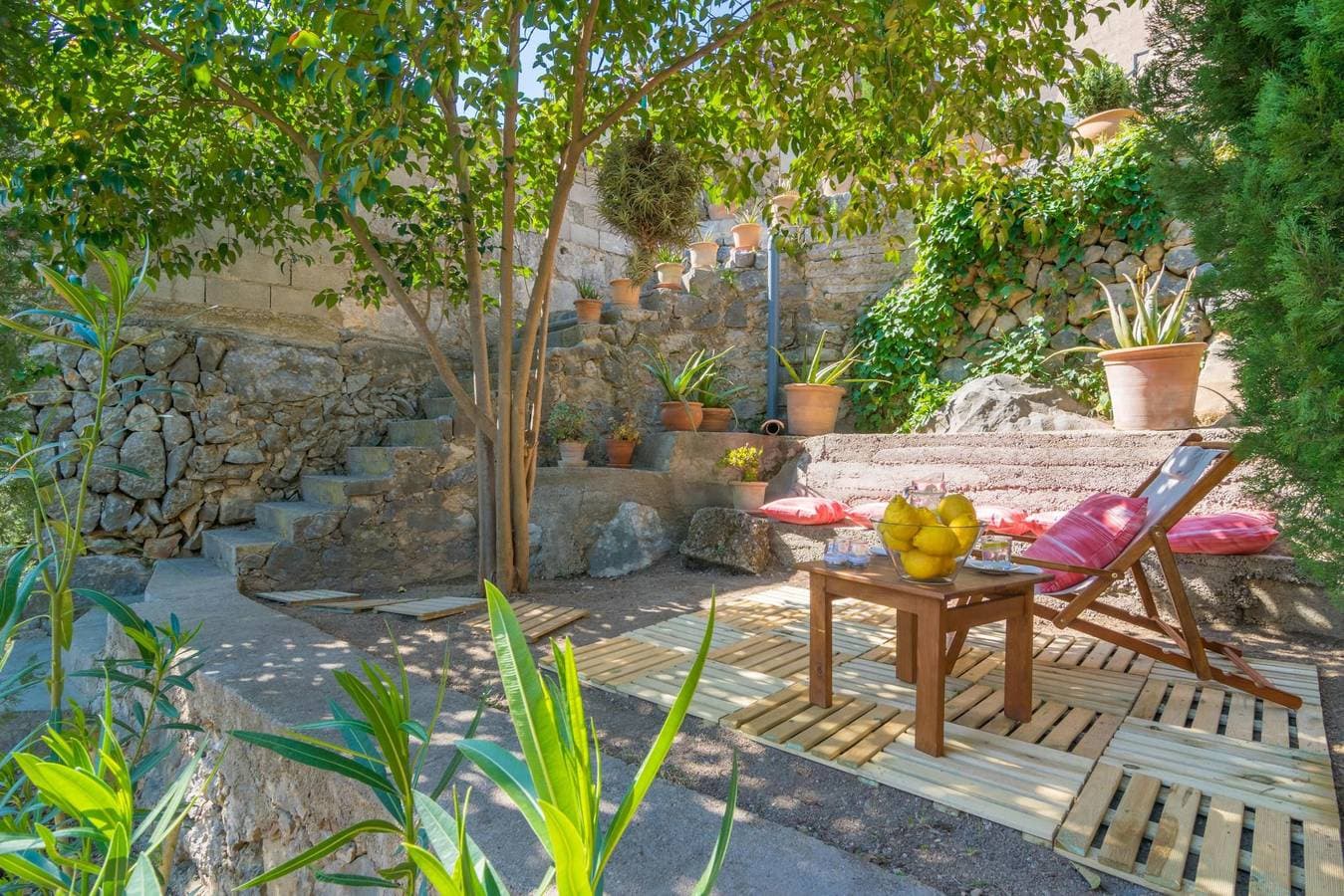Foto 5 von 38: Ca Sa Tia Vicari - Ferienhaus mit Privatgarten in Selva. WiFi gratis