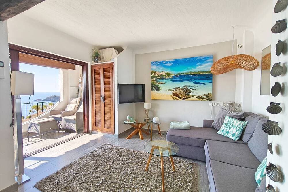 Foto 2 von 30: Meerblick-Wohnung für 3 Personen in Cala Fornells