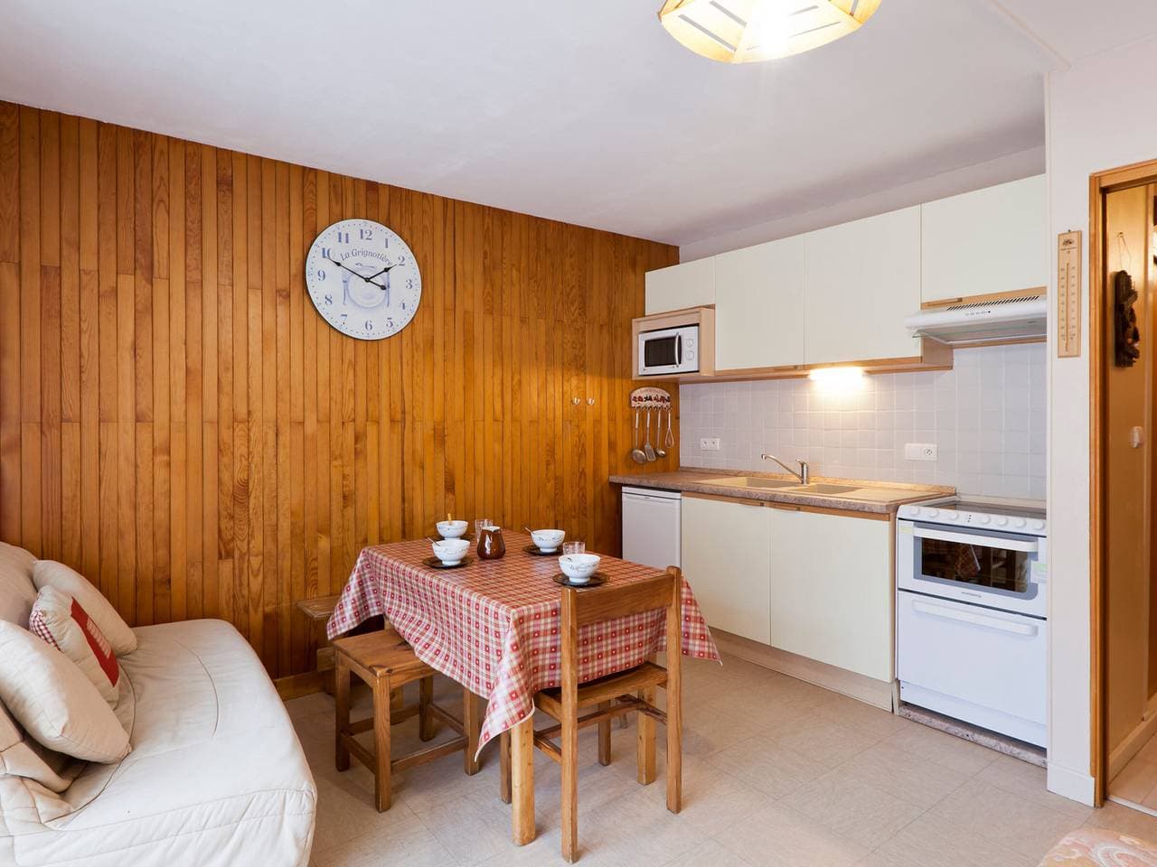 Studio für 5, Zentrum, Südbalkon, Aufzug - Brides-les-Bains 1
