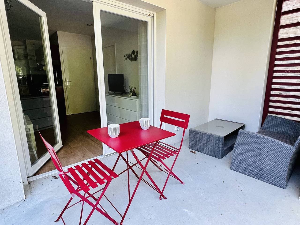 Foto 11 von 16: Komfortables T2, 4 Pers, Terrasse, Privater Parkplatz in Hasparren