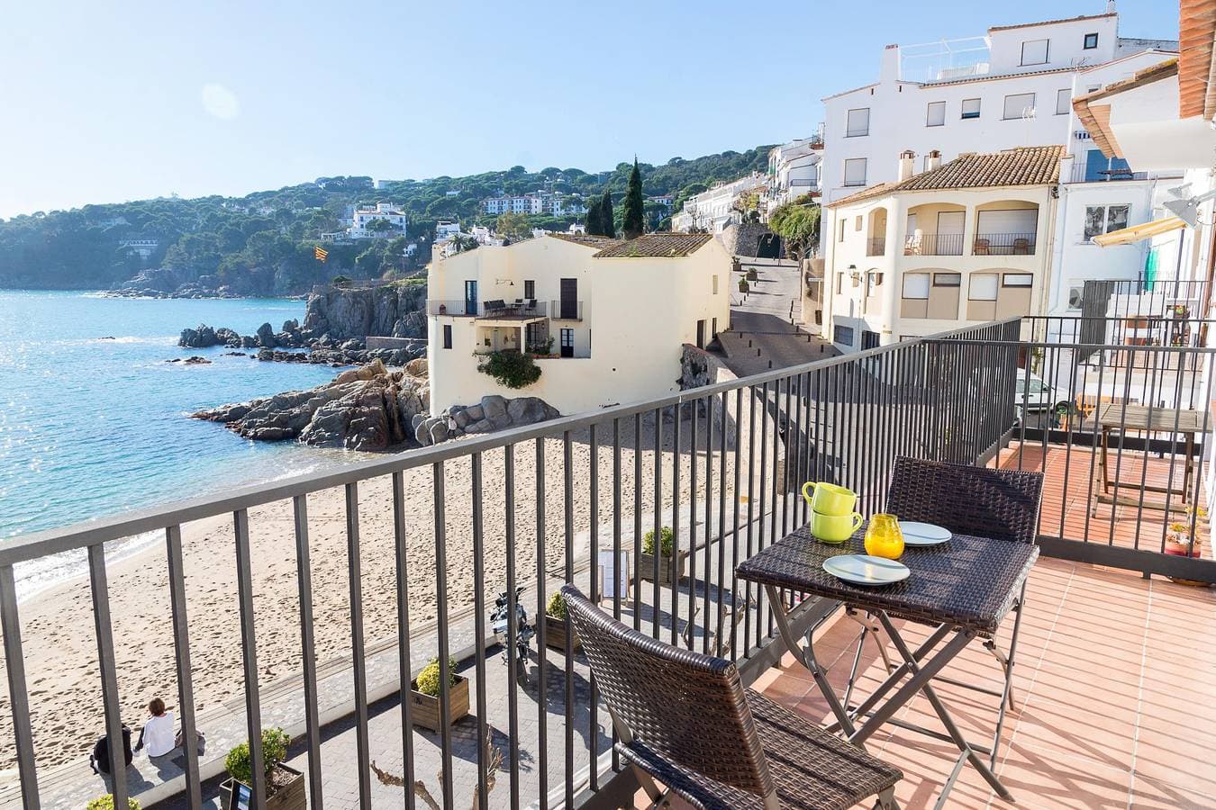 Foto 5 von 30: Les Formigues 2-Ferienwohnung am Strand -Calella de Palafrugell-Costa Brava
