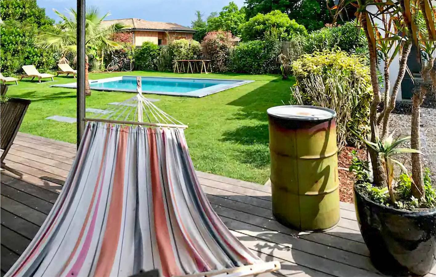 Foto 2 von 31: Gemütliche 120 qm Wohnung mit Pool, Garten & WiFi