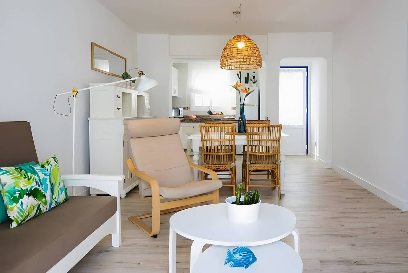 Foto 3 von 29: Ferienhaus 'Caleta Campos Bungalows' mit Meerblick, Gemeinschaftspool und WLAN