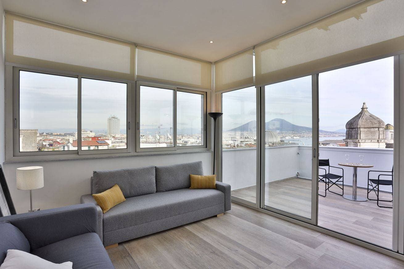 Foto 12 von 35: Ferienwohnung für 2 Personen mit Balkon/Terrasse