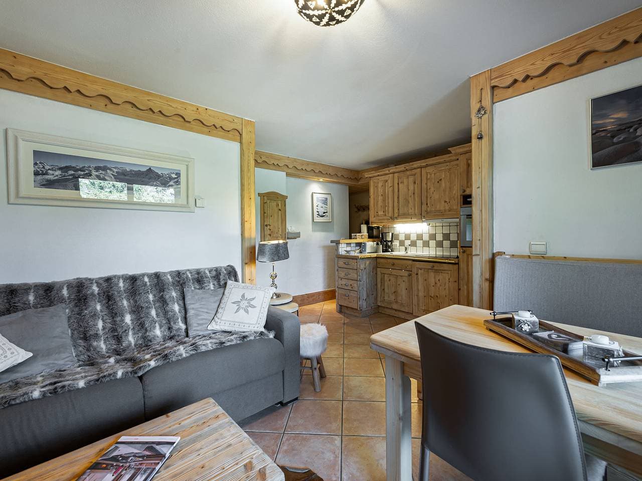 Foto 10 von 15: Gemütliche Wohnung in Méribel mit Terrasse