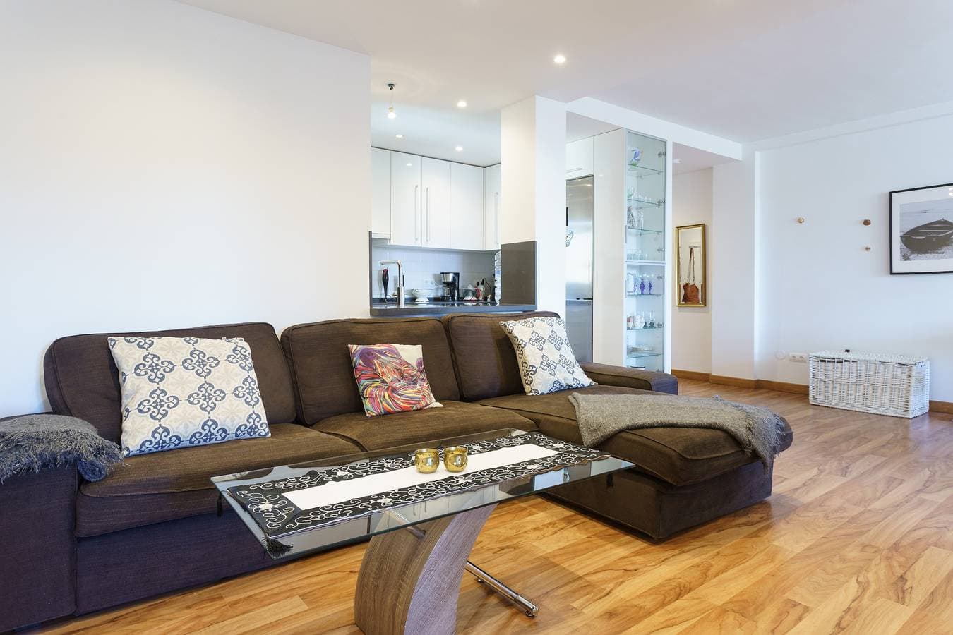 Foto 2 von 20: Moderne Ferienwohnung in Los Boliches mit Gemeinschaftspool, Balkon und WLAN