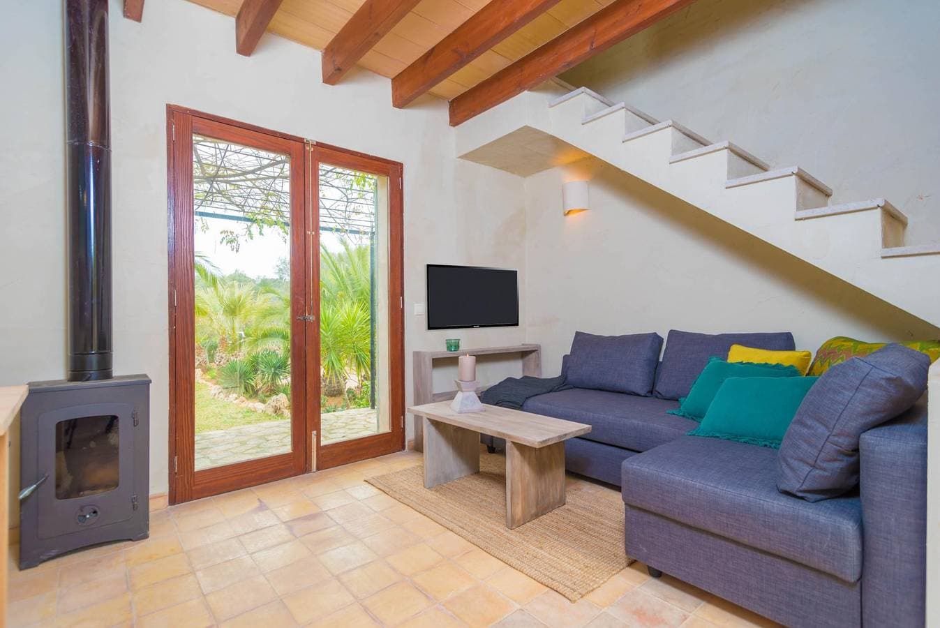 Foto 7 von 19: Can Pina - Eco Redonda 1- Apartment mit Gemeinschaftspool in Costitx. WiFi gratis