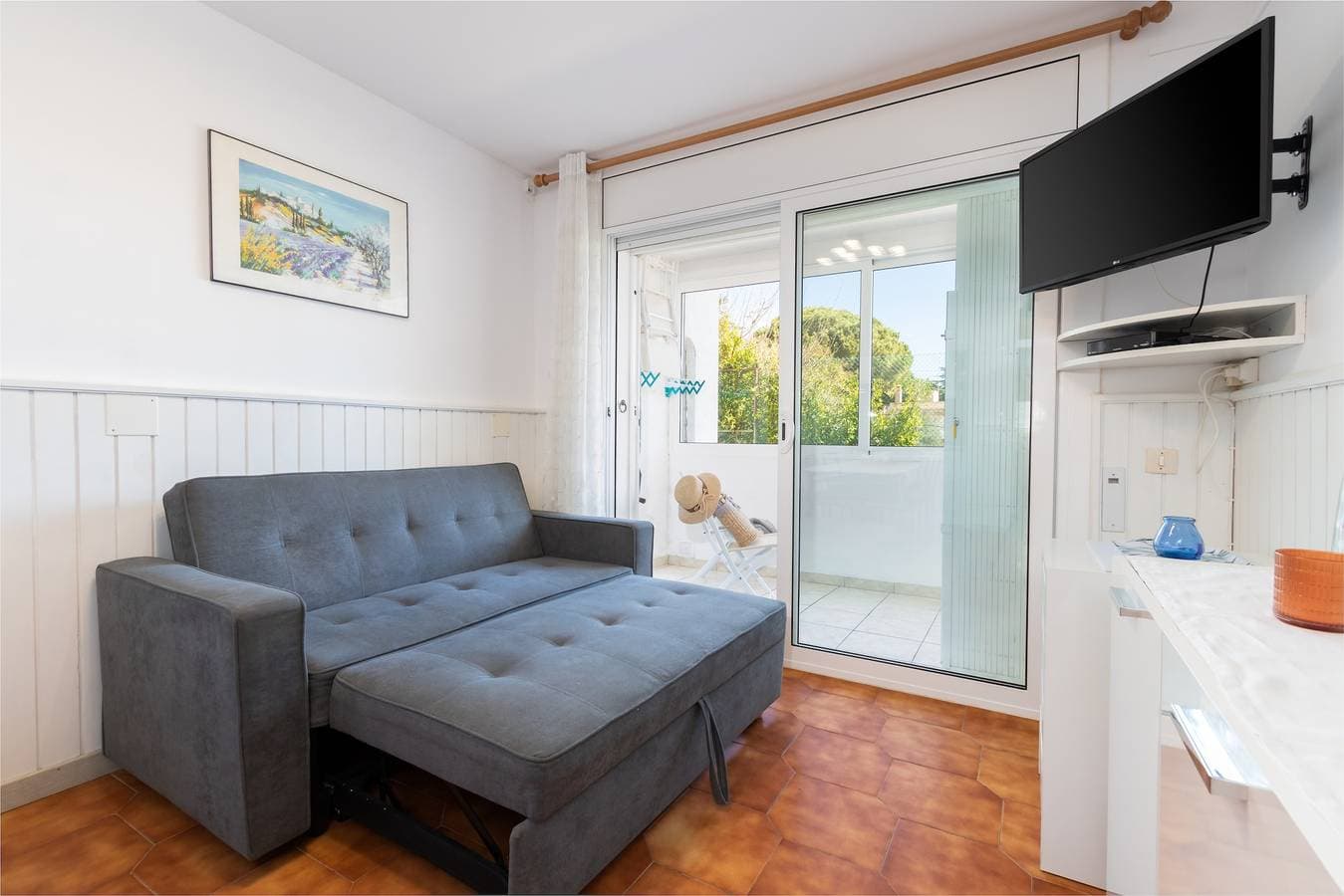 Foto 7 von 21: Ferienwohnung 'Santana' mit privater Terrasse, Balkon, Klimaanlage und WLAN