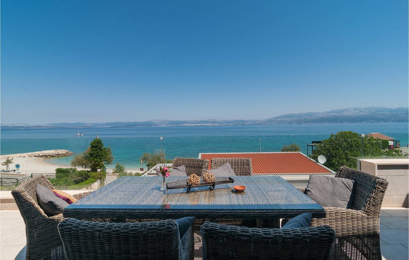 Foto 10 von 27: Gemütliche 190 m² große Wohnung mit WLAN, Klimaanlage und Terrasse – 400 m vom Strand entfernt