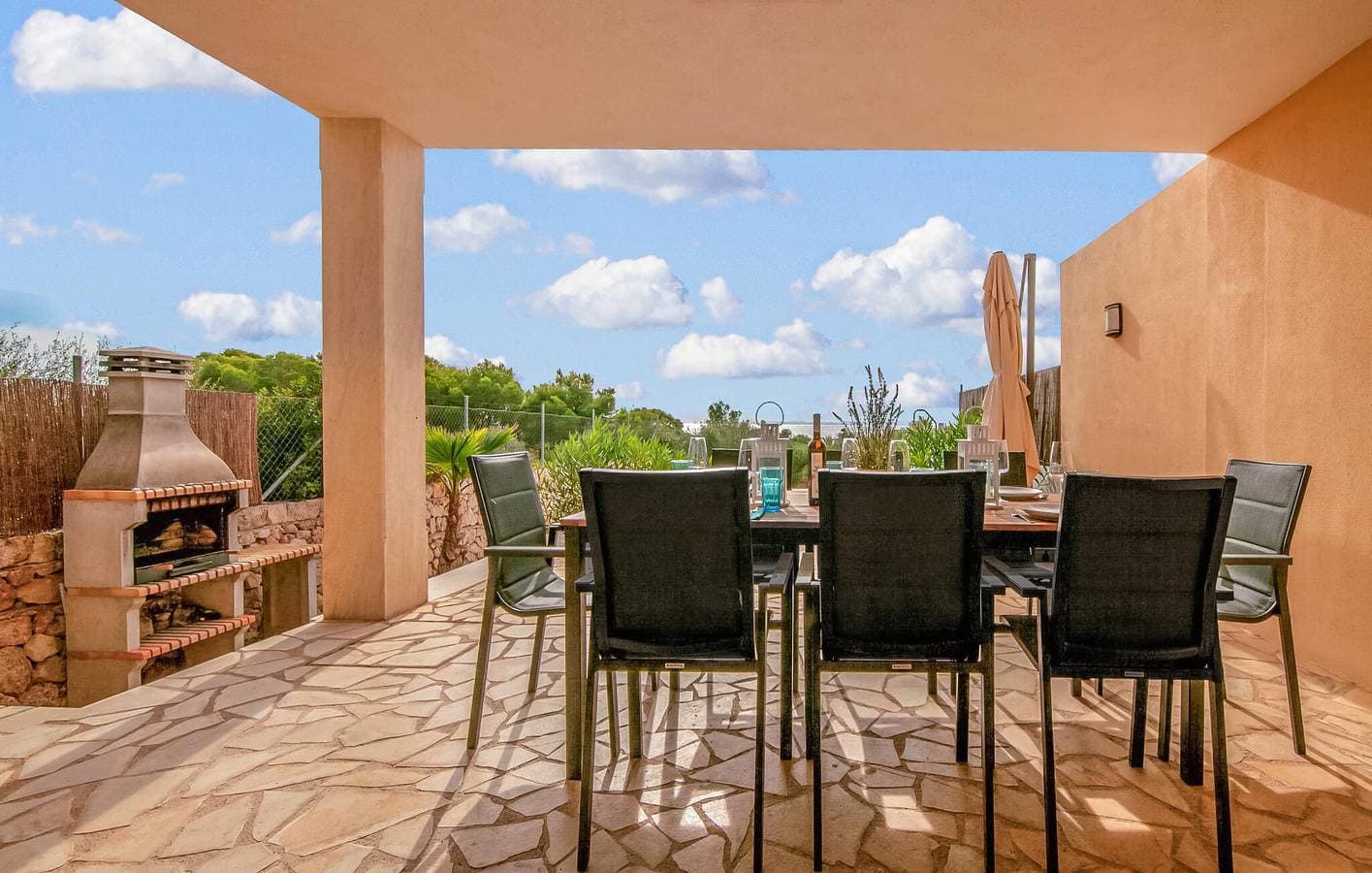 Foto 7 von 37: Apartment mit Meerblick, Pool, Terrasse und AC - 2,5 km zum Strand Cala Pi