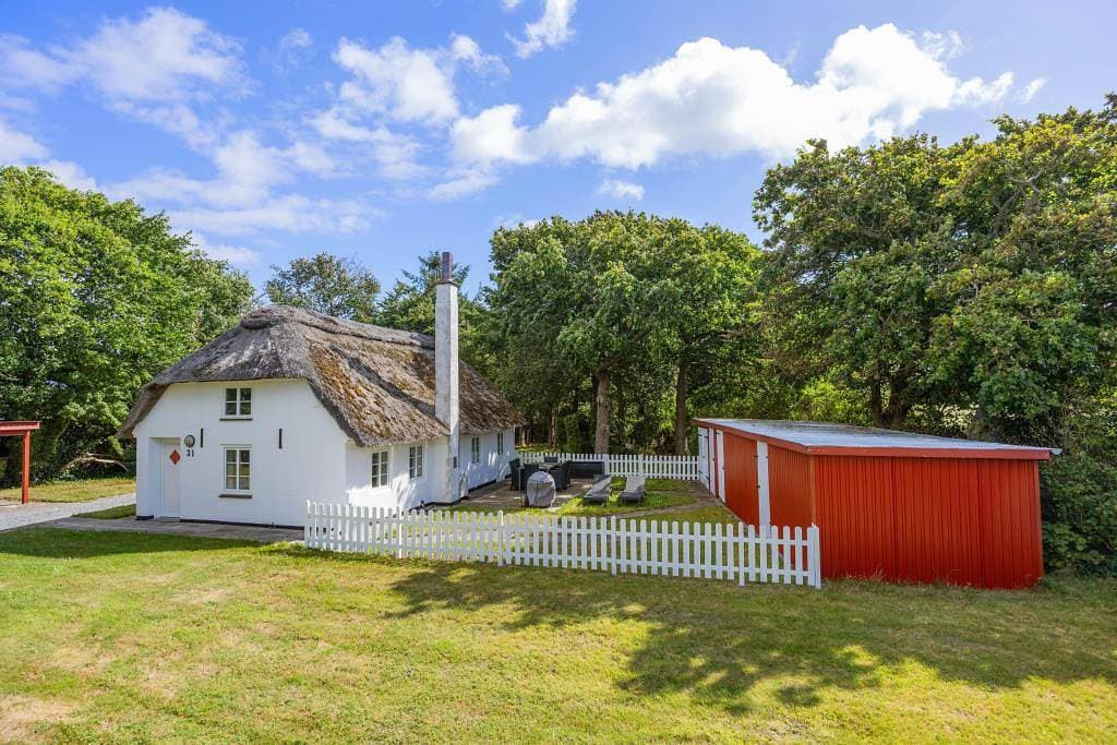 Reetdach-Romantik in Ballum nahe Rømø – mit eingezäuntem Garten 1