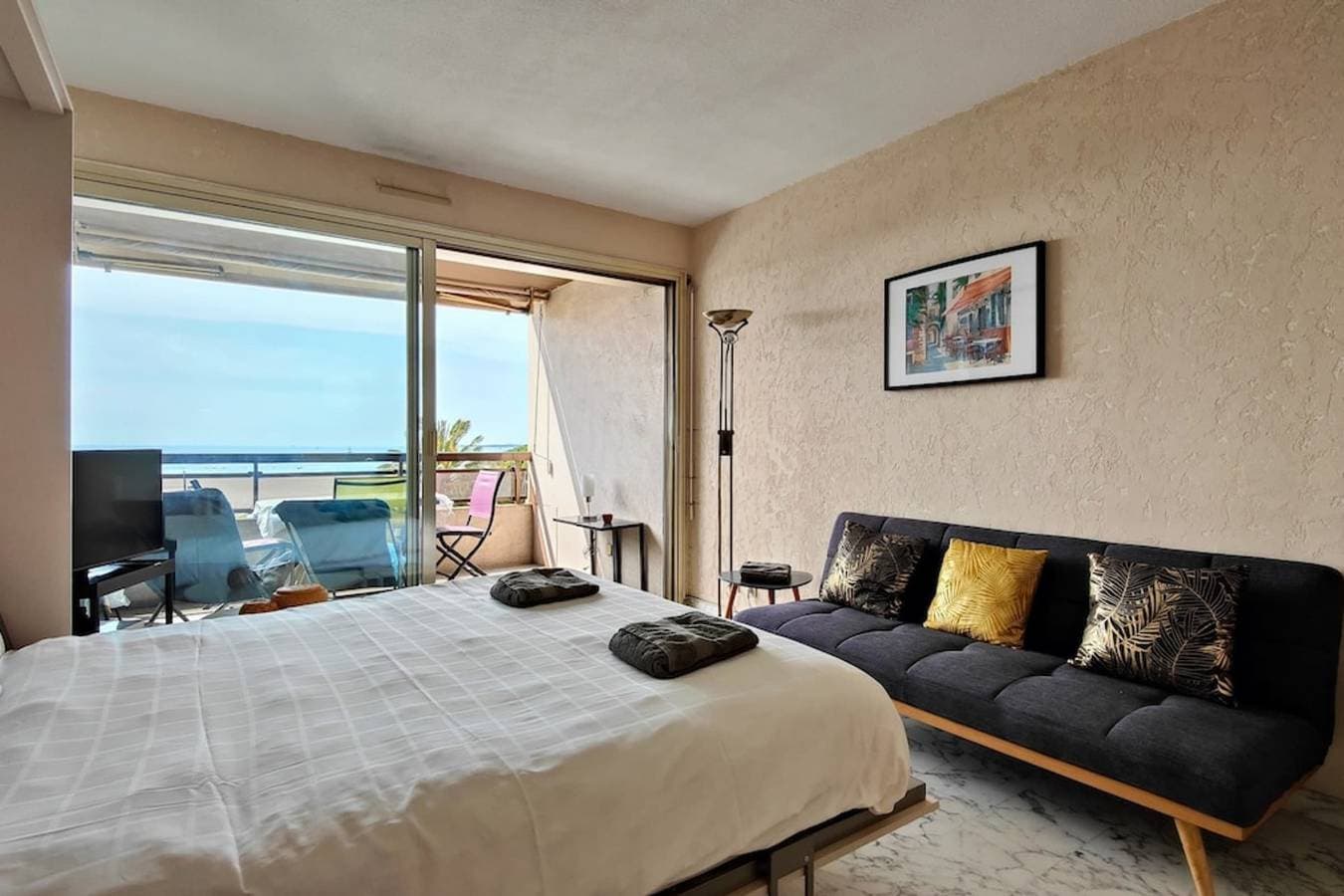 Foto 3 von 34: Studio für 2 Personen mit Balkon