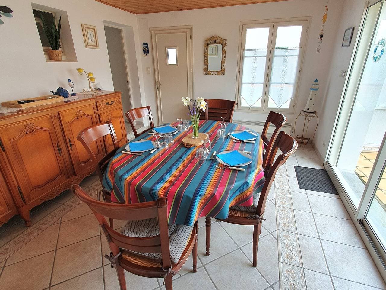 Foto 6 von 14: Gemütliches Haus in Noirmoutier-en-l'Île, für 5 Pers., zentrumsnah, Haustiere erlaubt