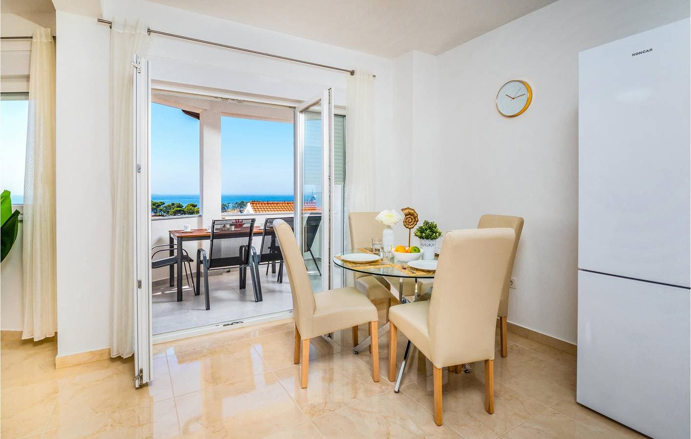 Foto 5 von 29: Gemütliche 1-Zimmer-Wohnung mit Meerblick, WLAN und Parkplatz, 1 km vom Strand entfernt