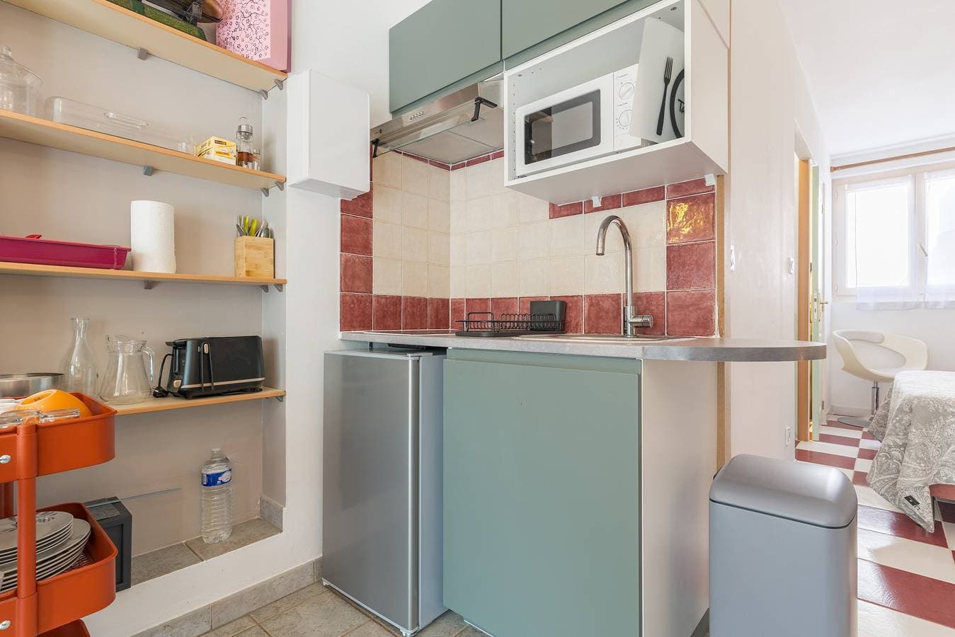 Foto 8 von 18: Studio-Apartment 'La Dolce Vita' mit Gemeinschaftspool, WLAN und Klimaanlage