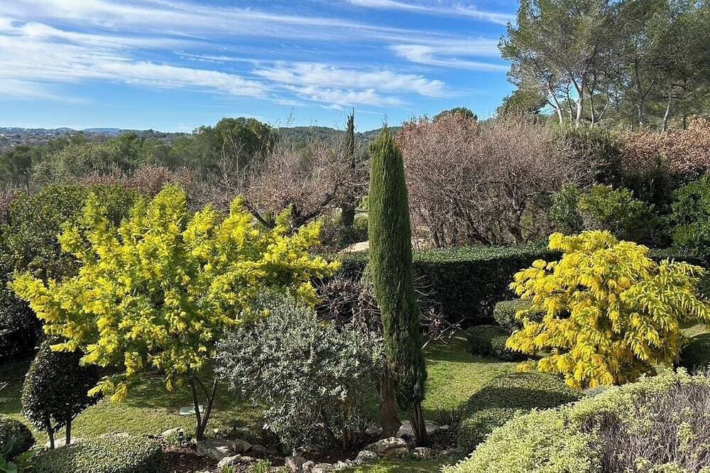 Foto 13 von 28: Beautiful villa with stunning view nestled in countryside near Valbonne village