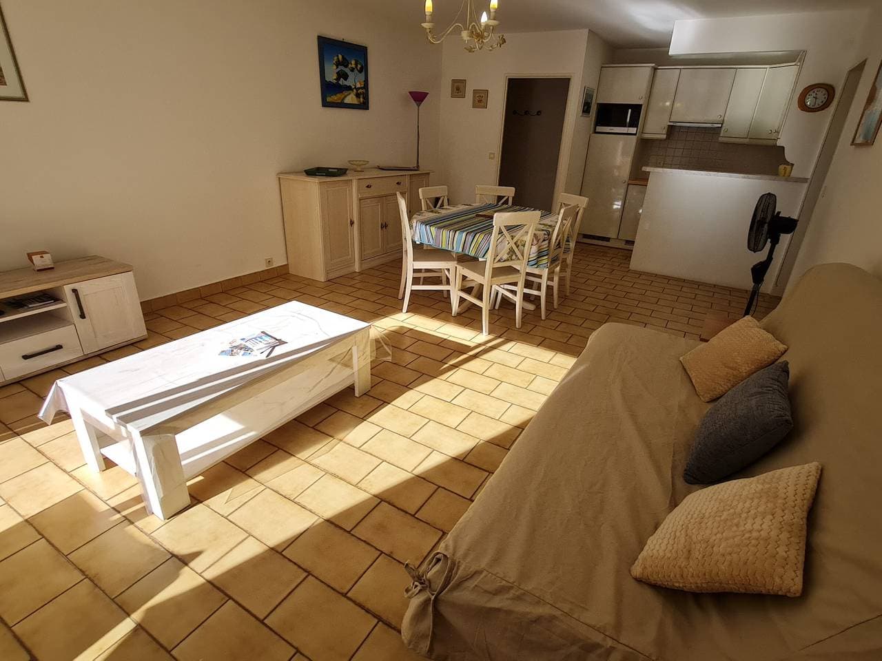 Foto 10 von 23: 2-Zimmer-Wohnung mit Klimaanlage, Pool und Haustieren in Sainte-Maxime