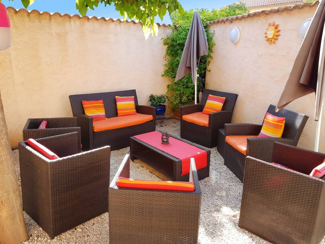 Foto 7 von 15: Charmantes Haus in La Londe-les-Maures, eingezäunter Garten