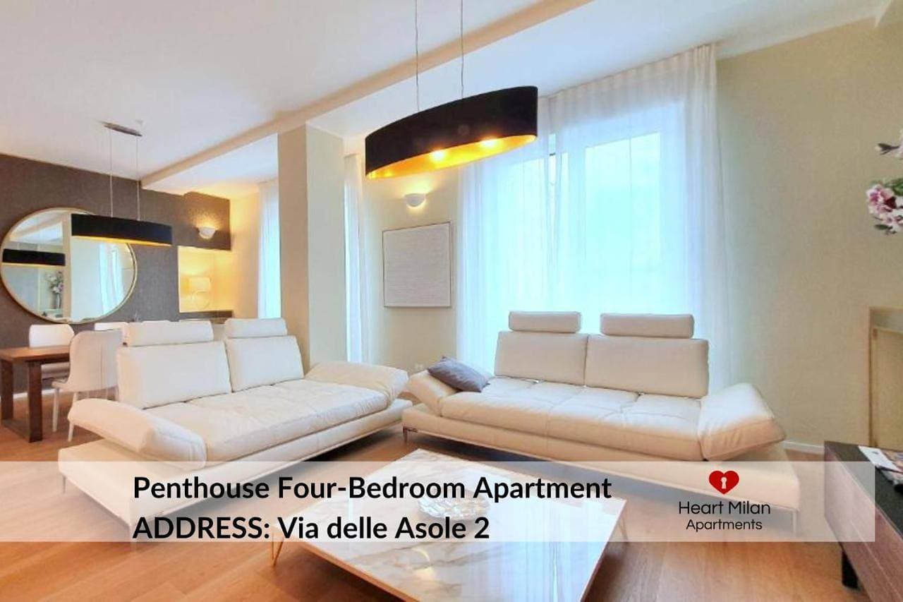 Foto 3 von 11: Three-Bedroom Apartment - Via Romagnosi 4