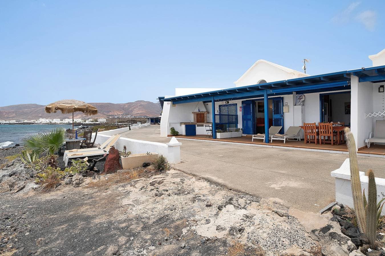 Foto 3 von 22: Ferienhaus Punta Marea in Strandnähe mit Meerblick, WLAN und Terrasse