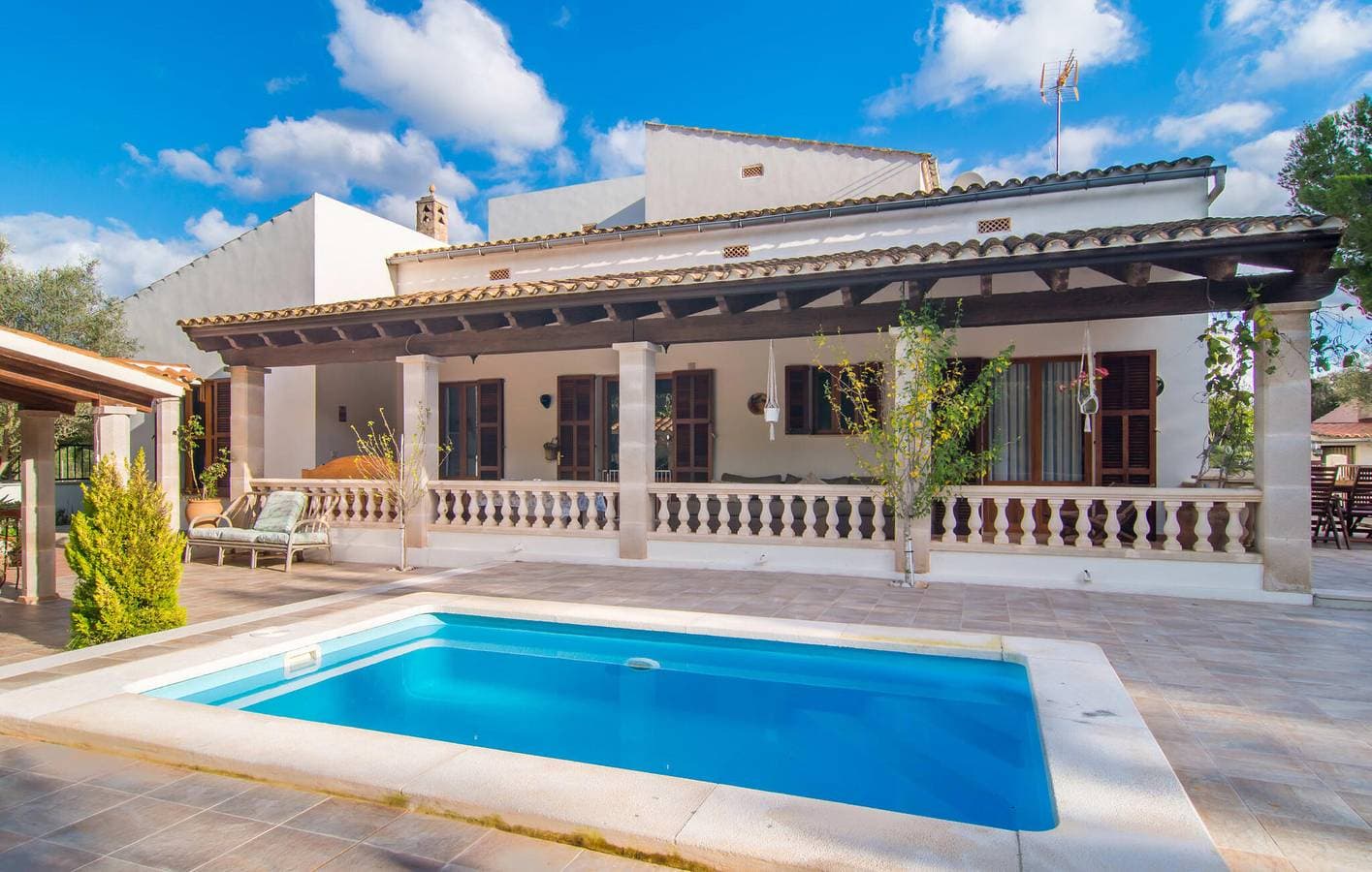 Foto 6 von 47: Sonnige Terrassenwohnung mit Pool in der Nähe von s'Illot Strand