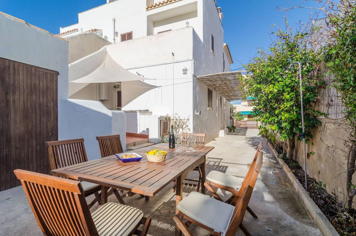Foto 3 von 21: Son Homs - Ferienhaus mit Terrasse in Colonia de Sant Jordi. Kostenloses WLAN