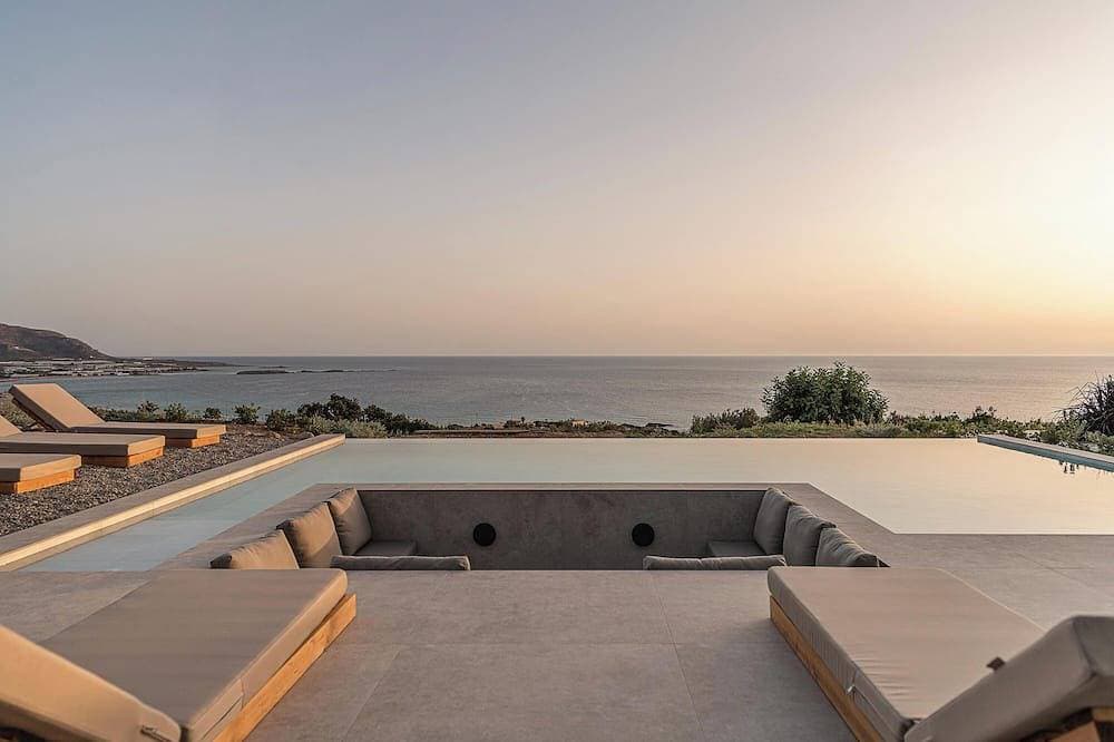 Inspiring Industrial Design Villa Overlooking Falasarna Beach 1