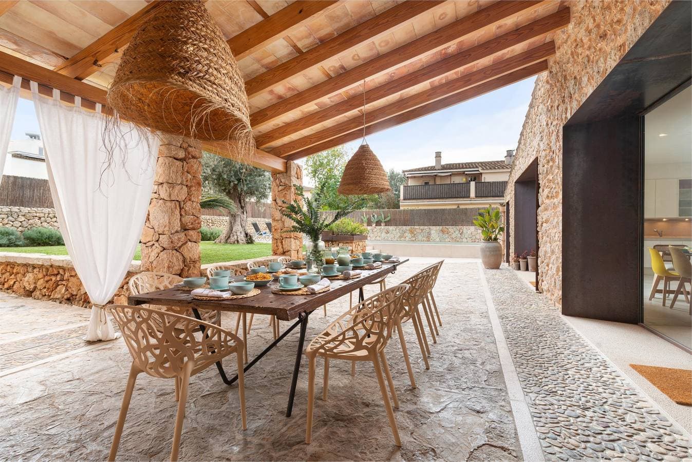 Foto 2 von 38: Can Font (Costitx) - Wunderschöne Villa mit privatem Pool und gratis WLAN.