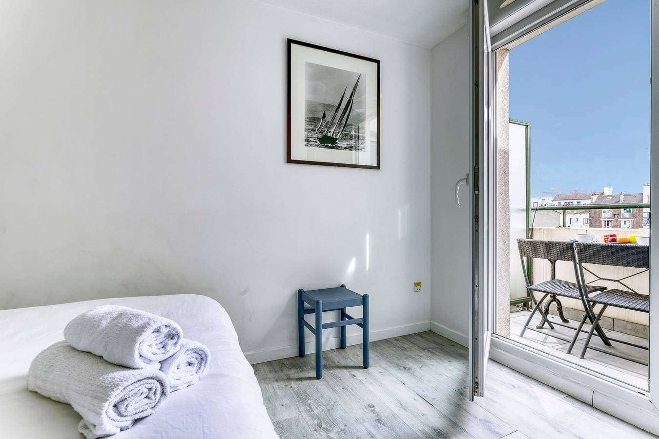 Foto 10 von 14: Ferienwohnung für 4 Personen mit Balkon