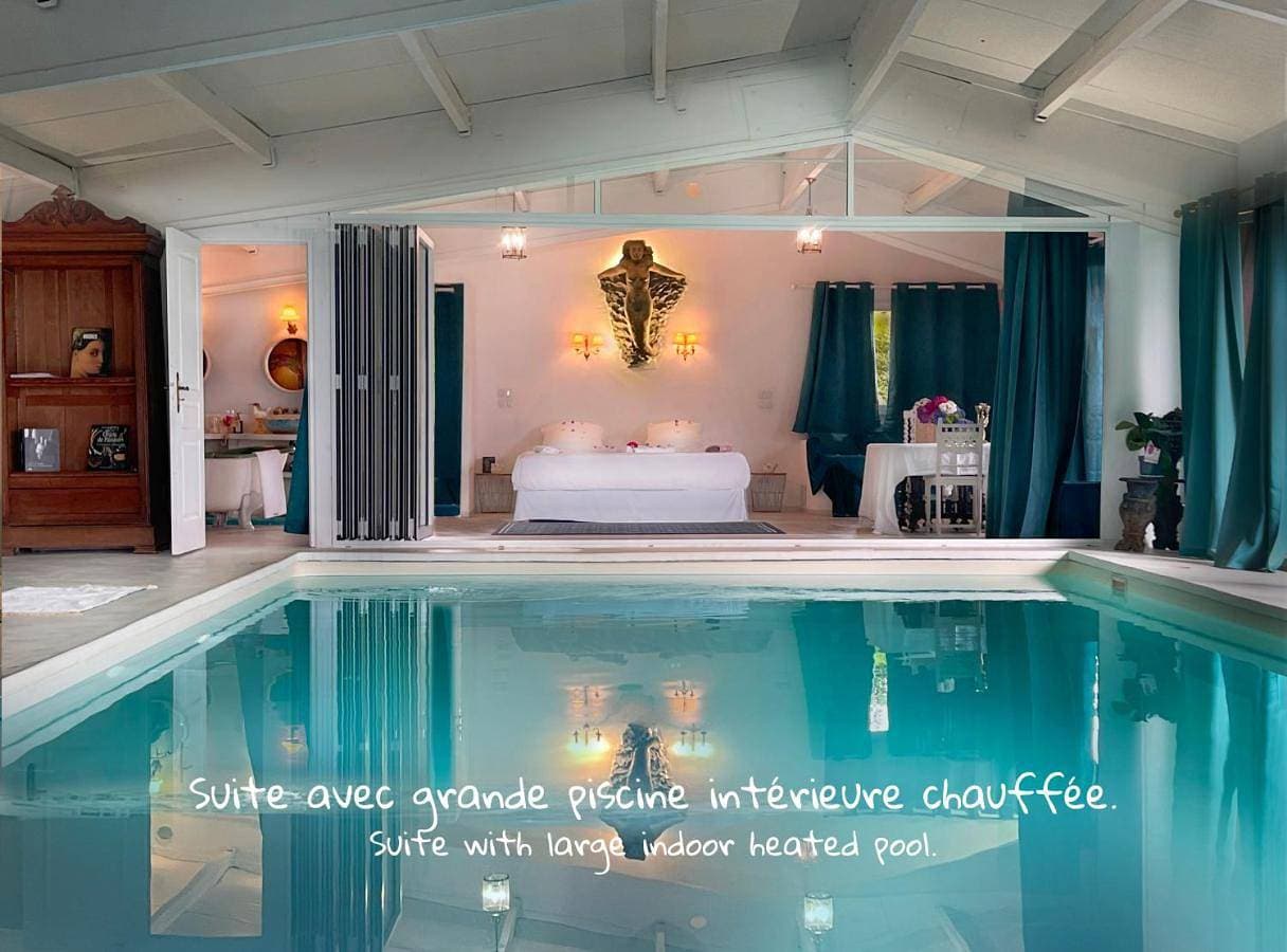 Suite Loft de la Sirène Grande piscine privée 1