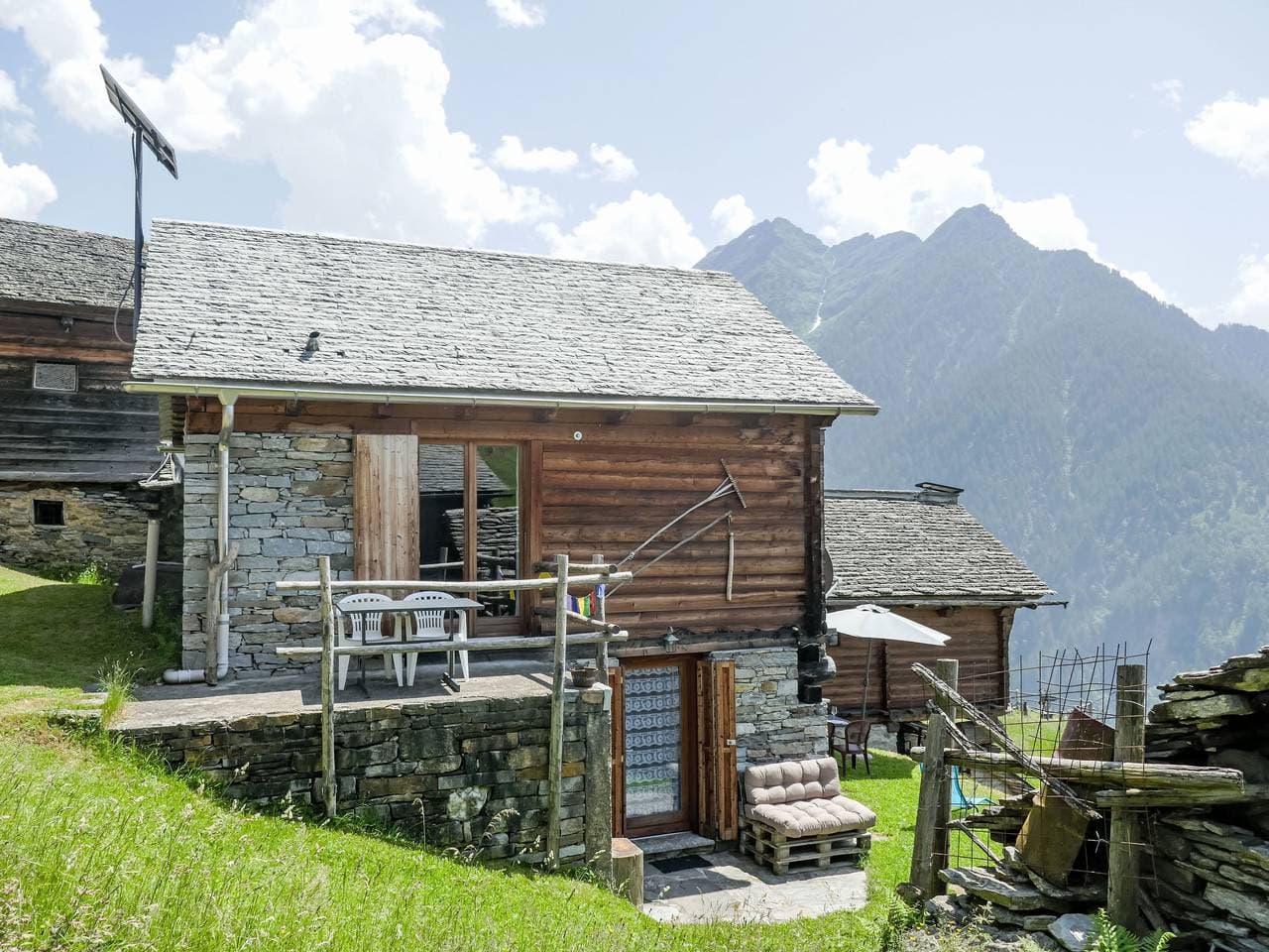 Gemütliches, einfaches Einfamilienhaus Rustico Bel Panorama 1