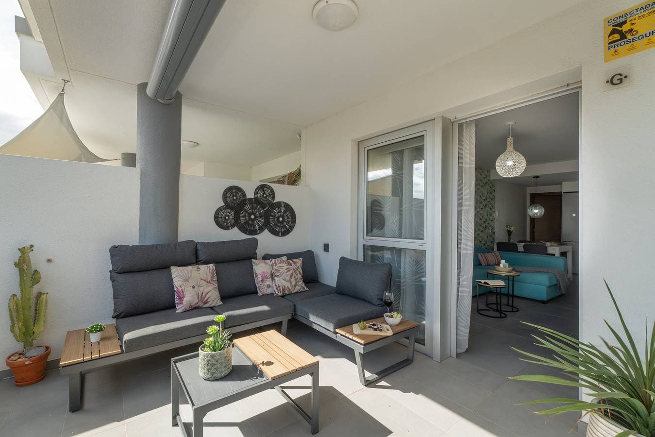 Foto 2 von 33: Ferienwohnung 'La Tejita Beach' mit privatem Pool, privater Terrasse und WLAN